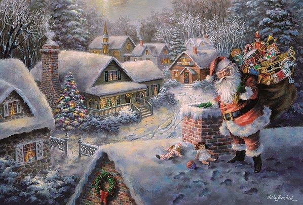 Små Adventskalendrar som julkort - Vintervyer - Massor att välja bland (Fraktfritt)