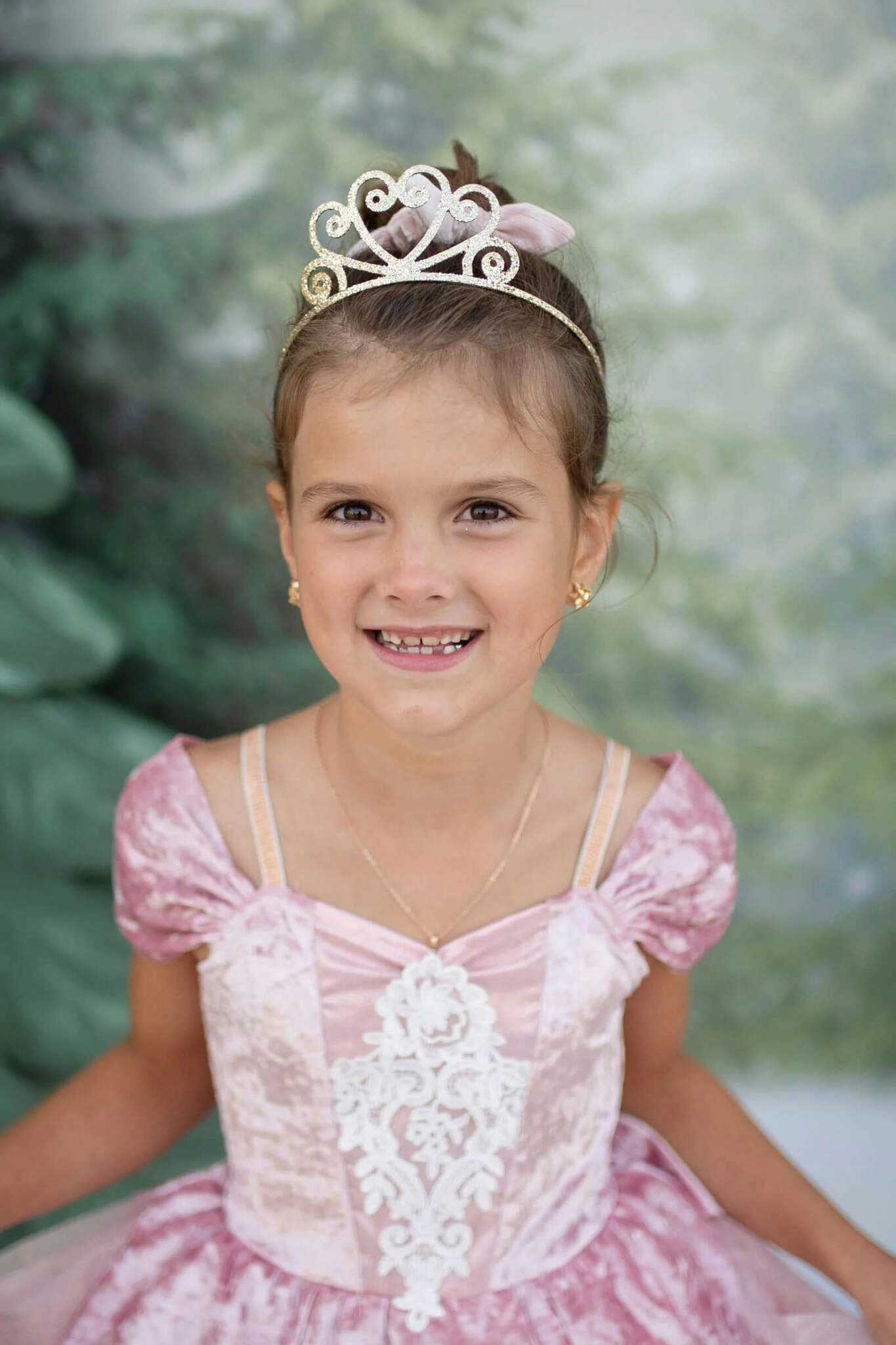 Prinsessklänning - Gammelrosa (4-6 år)