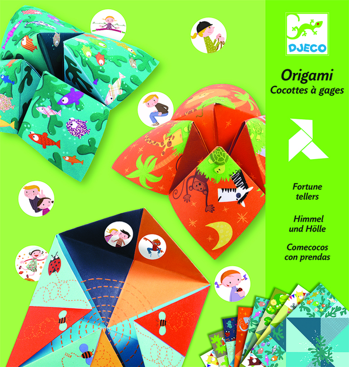 Origami- Loppor att vika (Djuren)