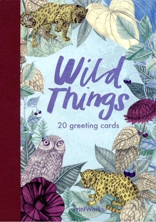 20 gratulationskort - Wild things