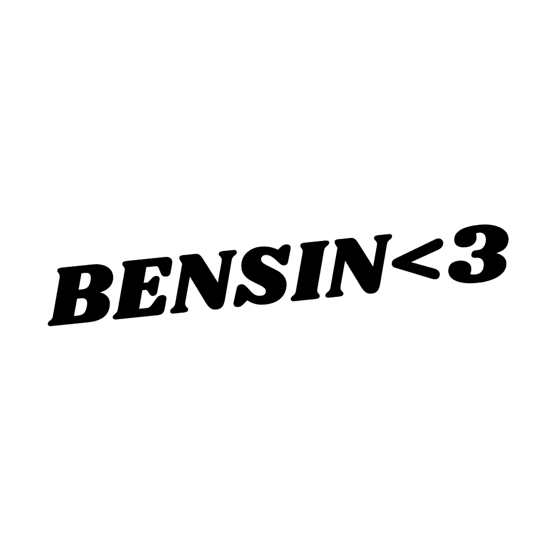 BENSIN - Dekal
