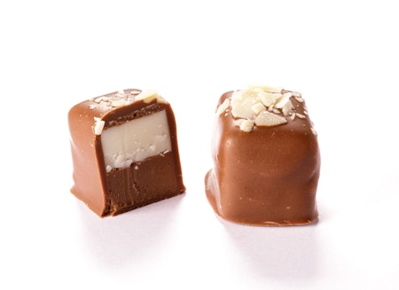 Vit tryffelnougat