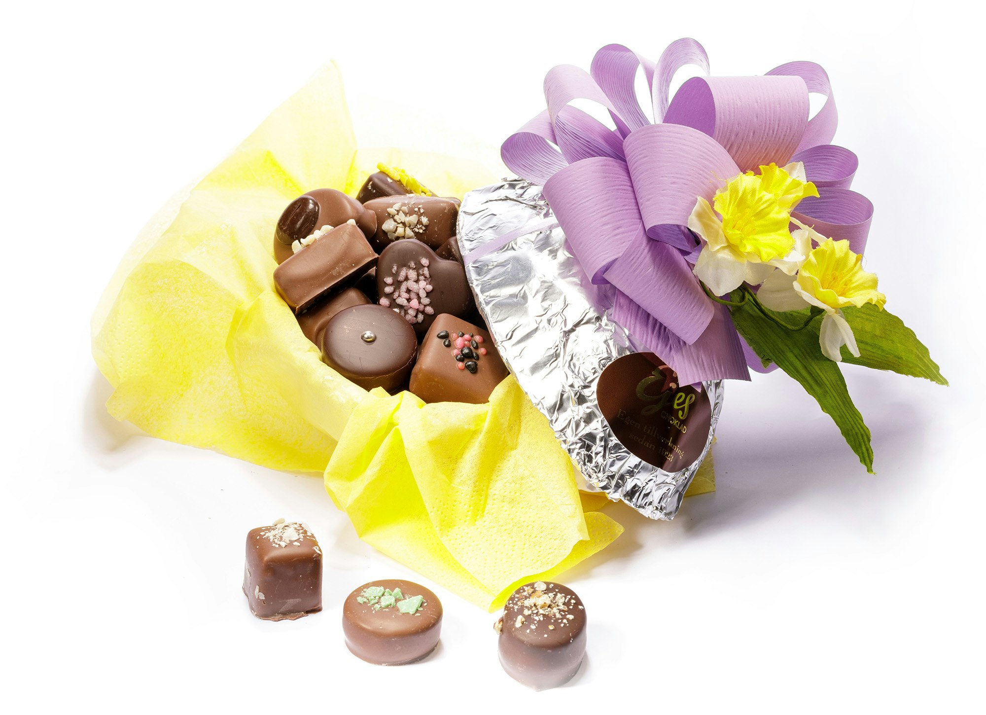 Påskägg chokladskal mellan