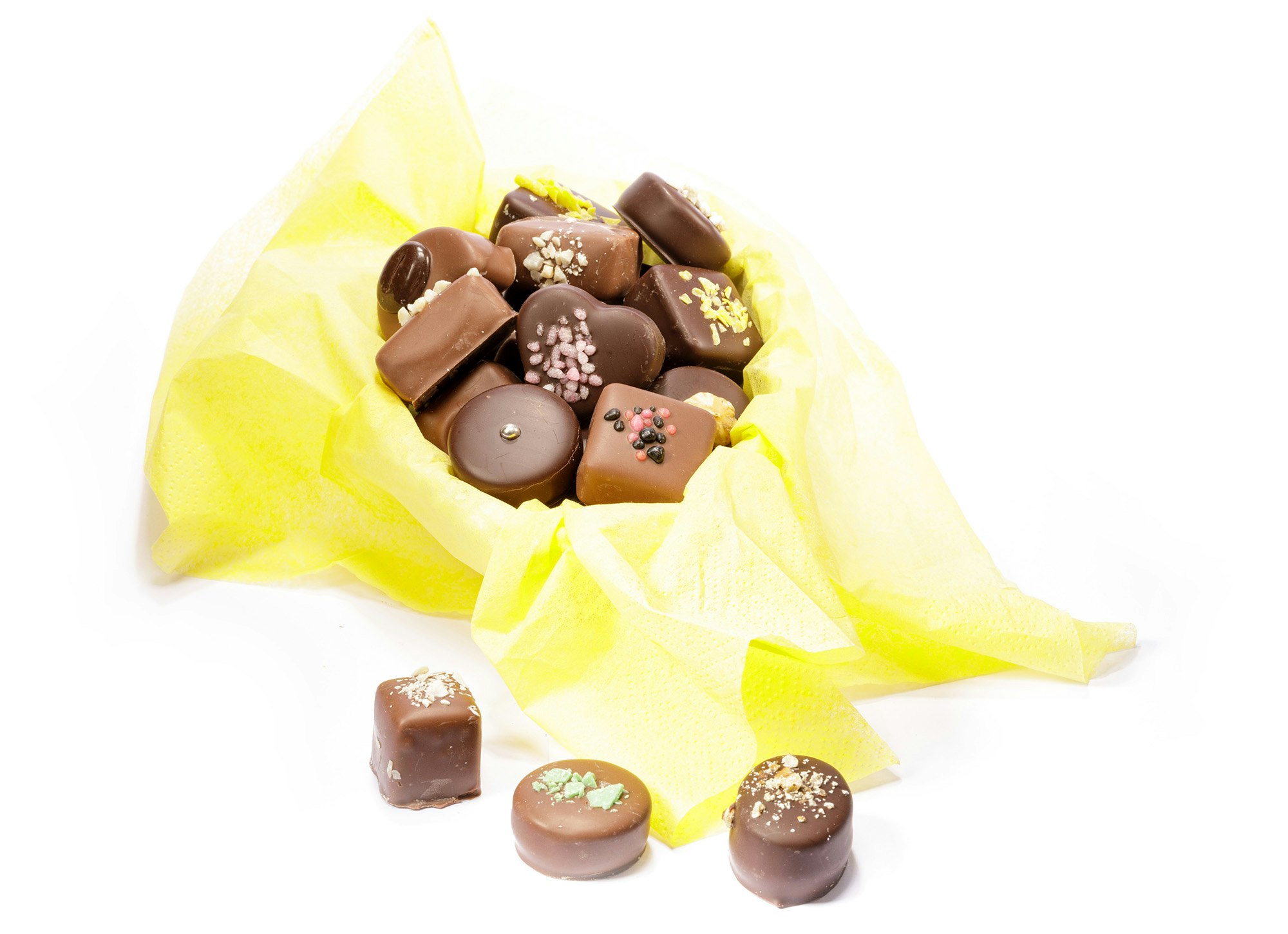 Påskägg chokladskal mellan