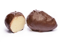 Marsipanägg heldoppad naturell mellan
