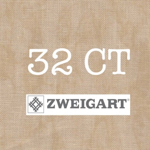 32 ct Zweigart - Broderikorgen