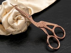 Broderisax Stork Rose Gold