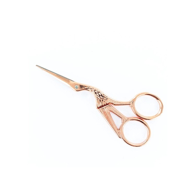 Broderisax Stork Rose Gold