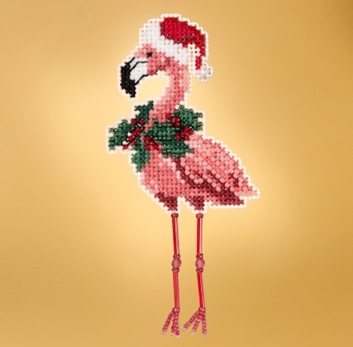 Mill Hill - Holiday Flamingo