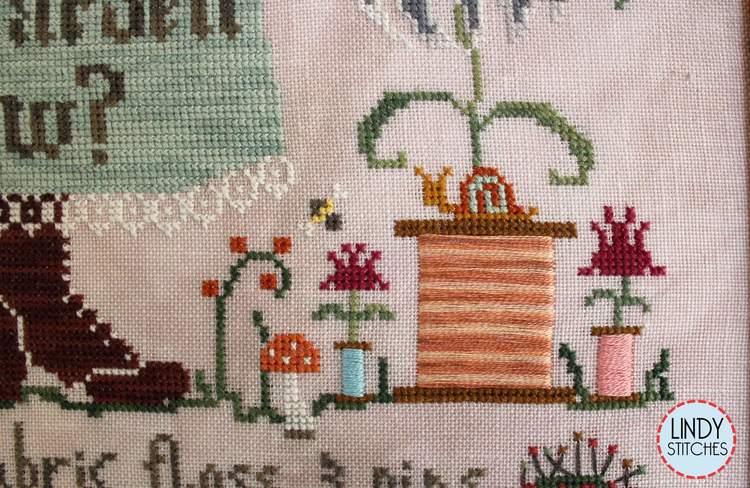 Mary Mary Needleworker - Lindy Stitches