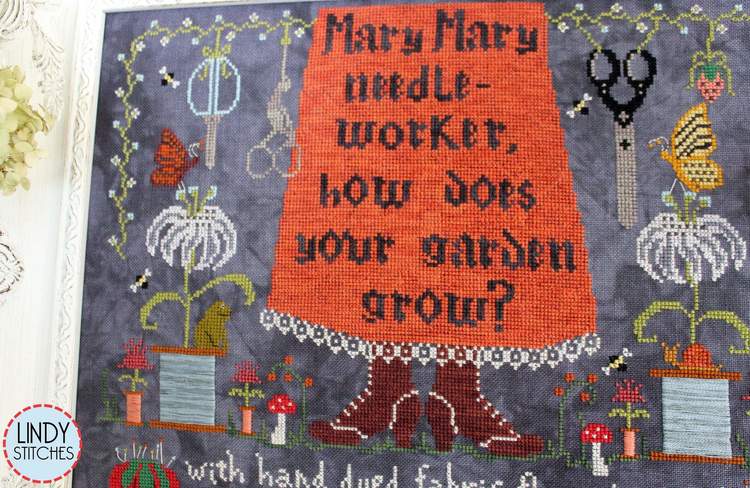 Mary Mary Needleworker - Lindy Stitches