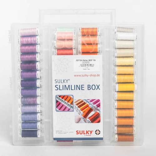 Sulky Cotton Petites Slimline Fylld box