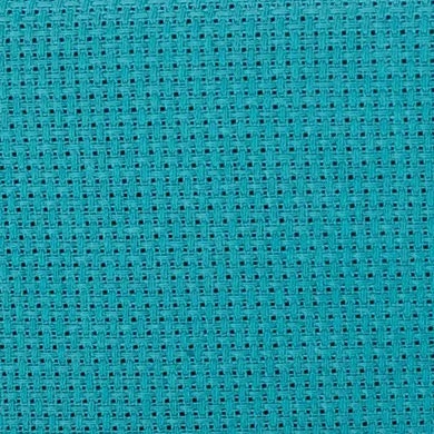 Aida Broderiväv 14 ct (5.4 rutor) Riviera Aqua - Utgår