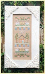 April Sampler - Country Cottage Needleworks