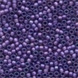 Frosted Glass Beads 62042 Royal Purple