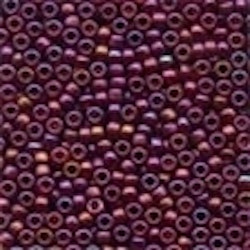 Frosted Glass Beads 62012 Royal Plum