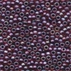 Frosted Glass Beads 60367 Garnet