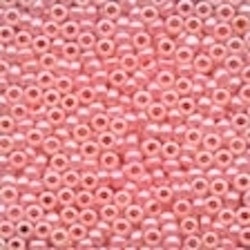 Frosted Glass Beads 62004 Tea Rose