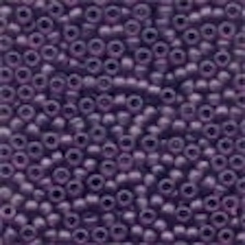 Frosted Glass Beads 62056 Boysenberry