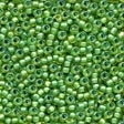 Frosted Glass Beads 62049 Spring Green