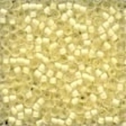 Frosted Glass Beads 62039 Ivory Creme
