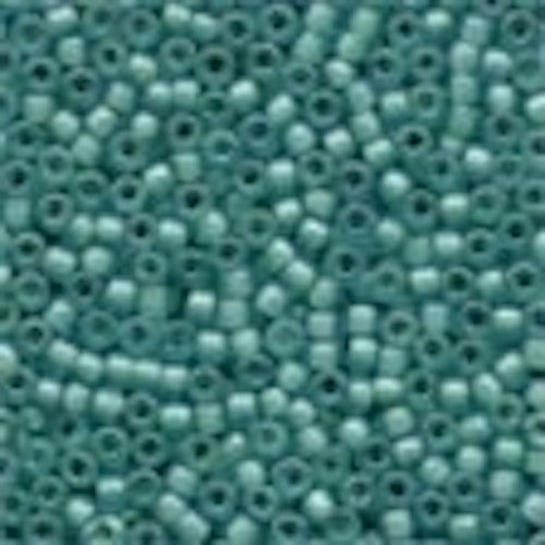 Frosted Glass Beads 62038 Aquamarine