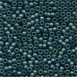 Frosted Glass Beads 62021 Gunmetal