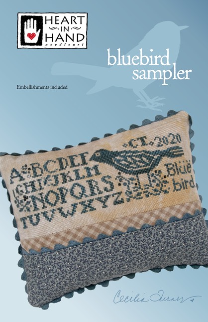 Bluebird Sampler - Heart in Hand