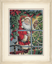 Dimensions Gold  - Candy Cane Santa