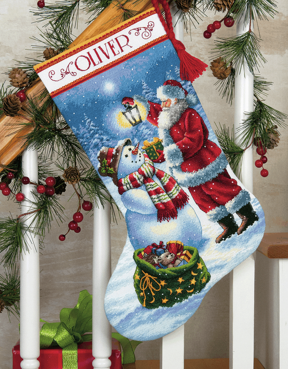 Dimensions Gold  - Holiday Glow Stocking