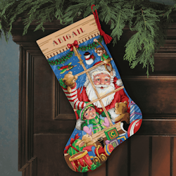 Dimensions Gold  - Santa's Toy Stocking