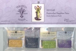 Embellishment Pack September Sapphire Fairy