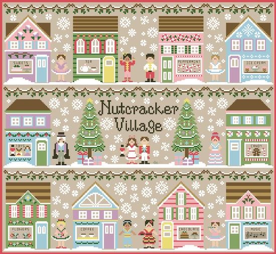 Dew Drop's Flower Shop - Country Cottage Needleworks