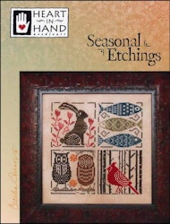 Seasonal Etchings - Heart in Hand