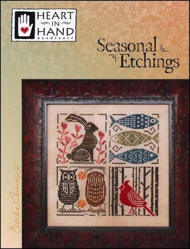Seasonal Etchings - Heart in Hand