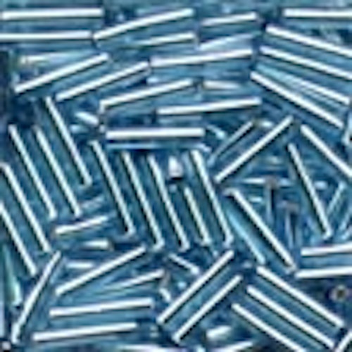 Medium Bugle Beads 82054 Aqua Ice