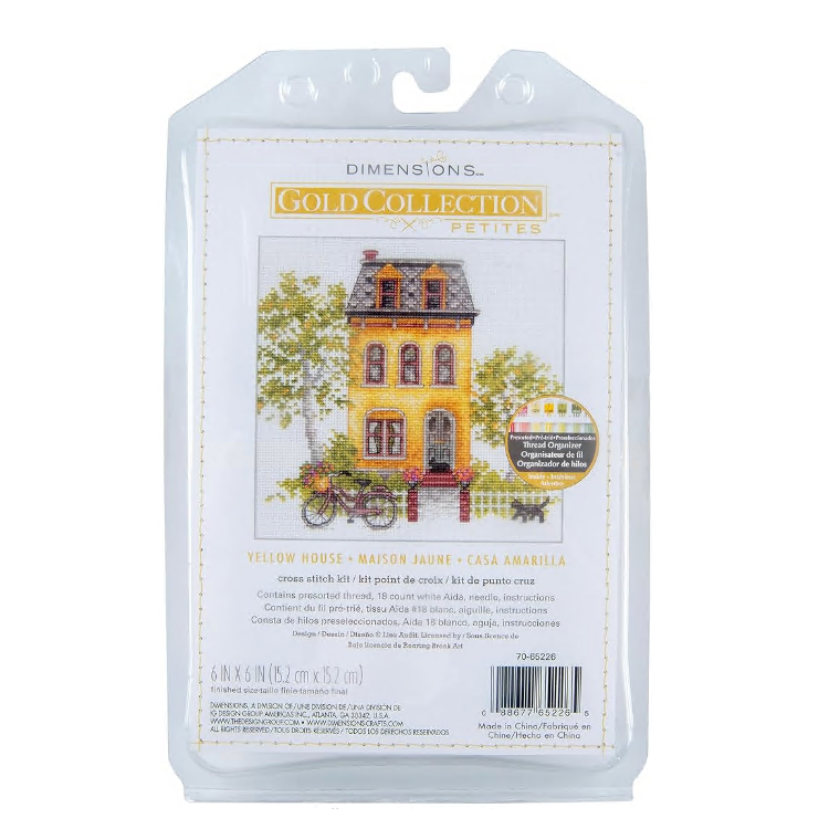 Dimensions Gold  - Yellow House