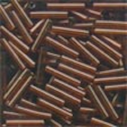 Medium Bugle Beads 82023 Root Beer