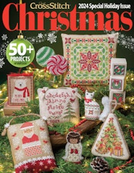 Just Cross Stitch Magazine Christmas Ornaments 2024