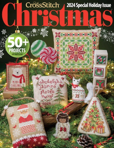 Just Cross Stitch Magazine Christmas Ornaments 2024