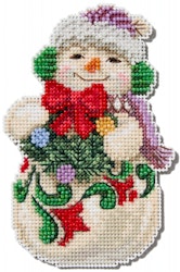 Mill Hill - Snowman with Earmuffs by Jim Shore (2024)