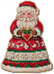 Mill Hill - Santa Holding Heart by Jim Shore (2024)