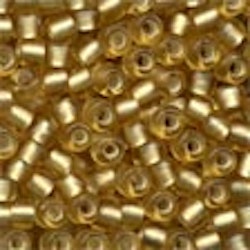 Size 6 Glass (4 mm) 16031 Frosted Gold
