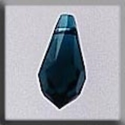 Crystal Treasures 13053 Very Small Teardrop Emerald