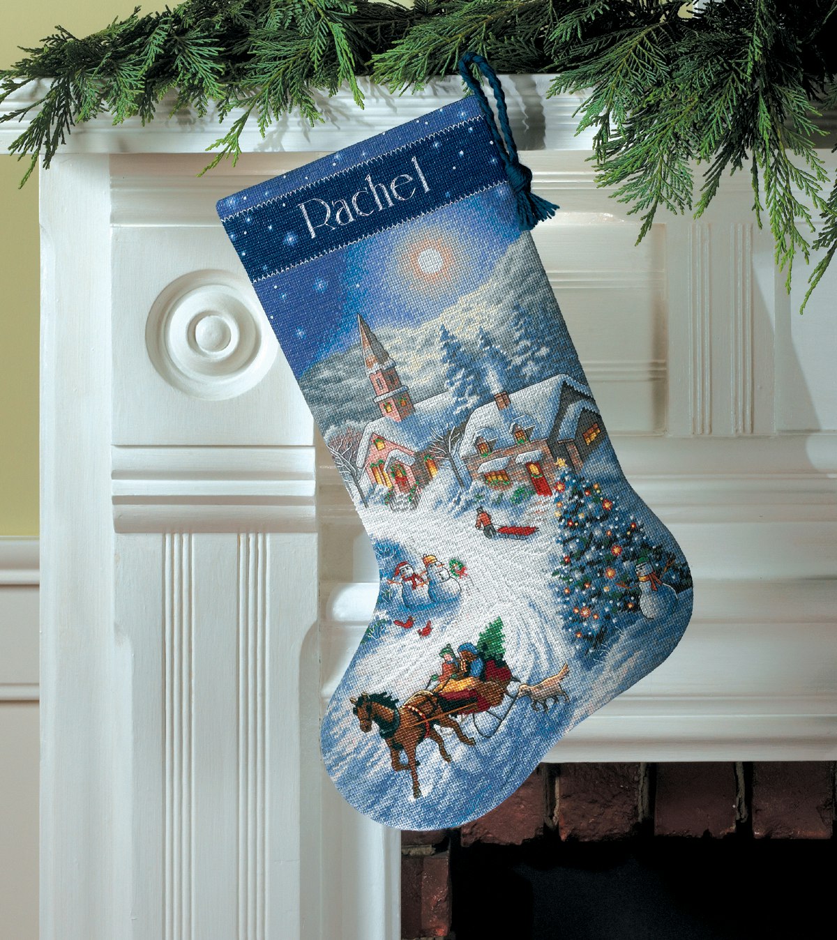 Dimensions Gold  - Sleigh Ride Stocking