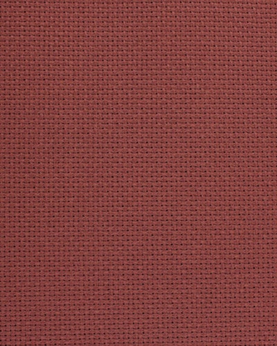 Aida Broderiväv 14 ct (5.4 rutor) Raspberry-chocolate
