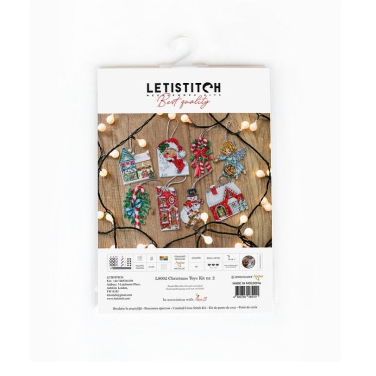 Letistitch - Christmas Toys Kit Nr. 2