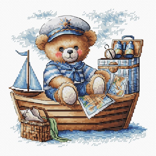 AVA Stitch - Captain Bear on the High Seas P050
