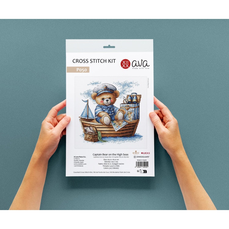 AVA Stitch - Captain Bear on the High Seas P050
