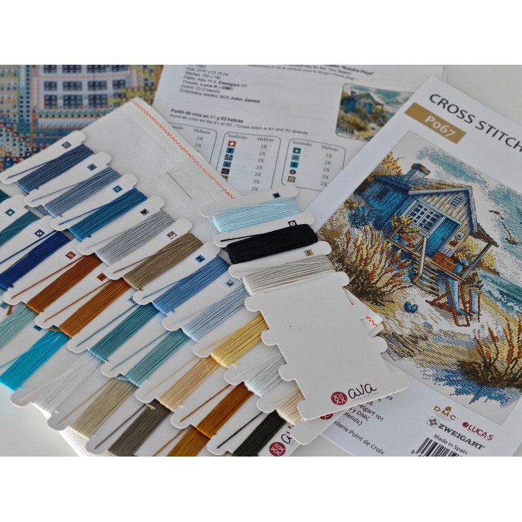 AVA Stitch - Our Beach P067
